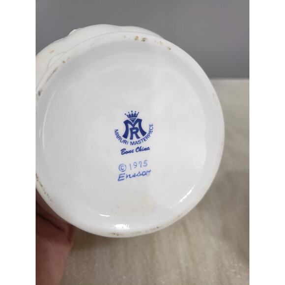RARE Vintage 1975 Maruri‎ Masterpiece Bone China Girl Trinket Box Enesco Ballet - Picture 5 of 9